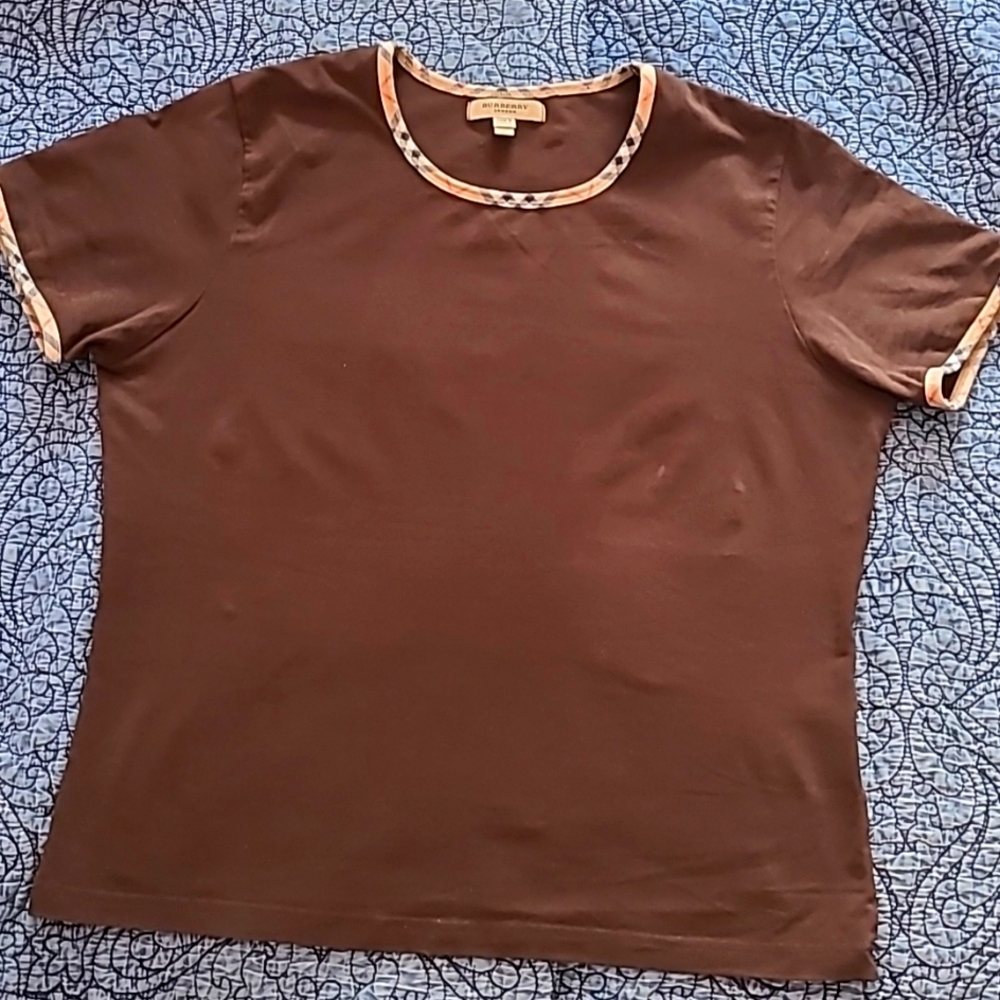 Burberry London "Tee" Size  Large